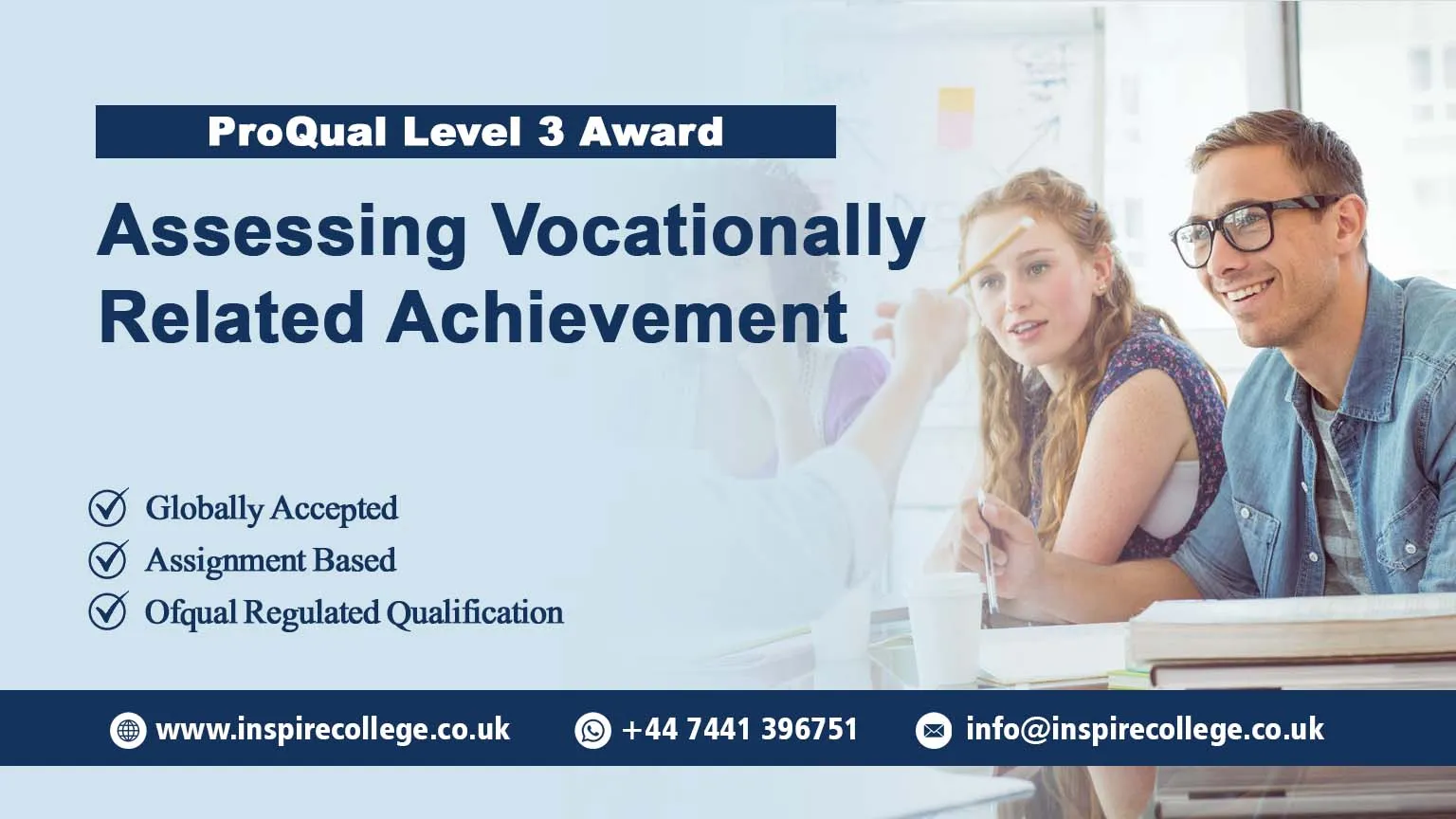 ProQual Level 3 Award in Assessing Vocationally Related Achievement