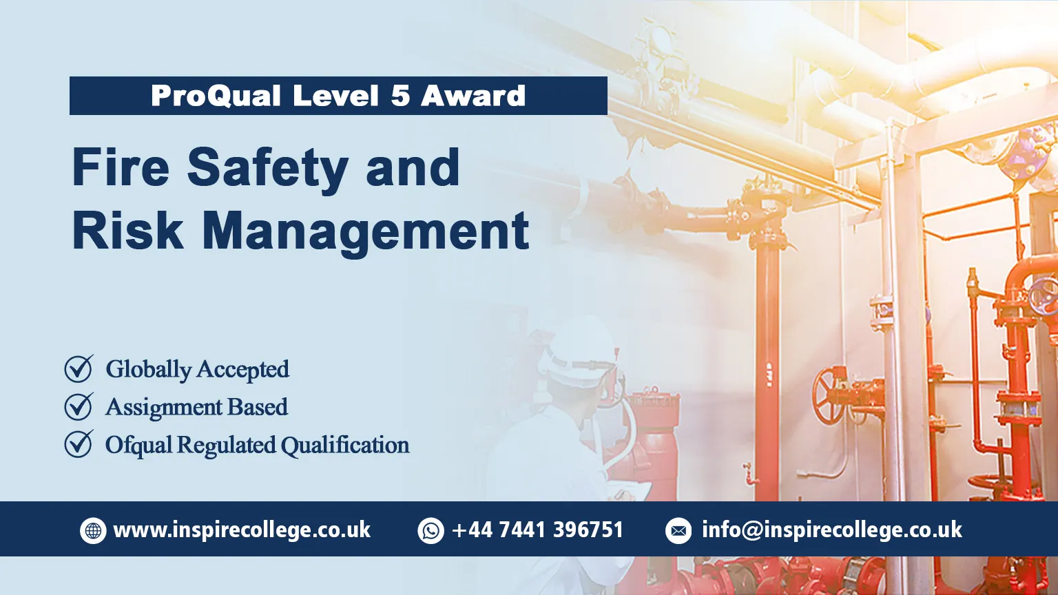 ProQual Level 5 Diploma in Fire Safety and Risk Management