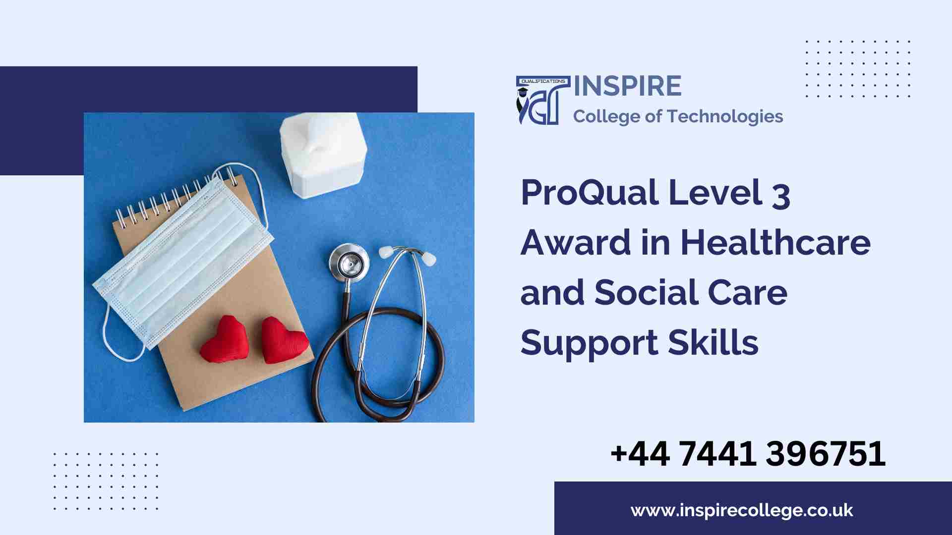 ProQual Level 3 Award In Healthcare And Social Care Support Skills