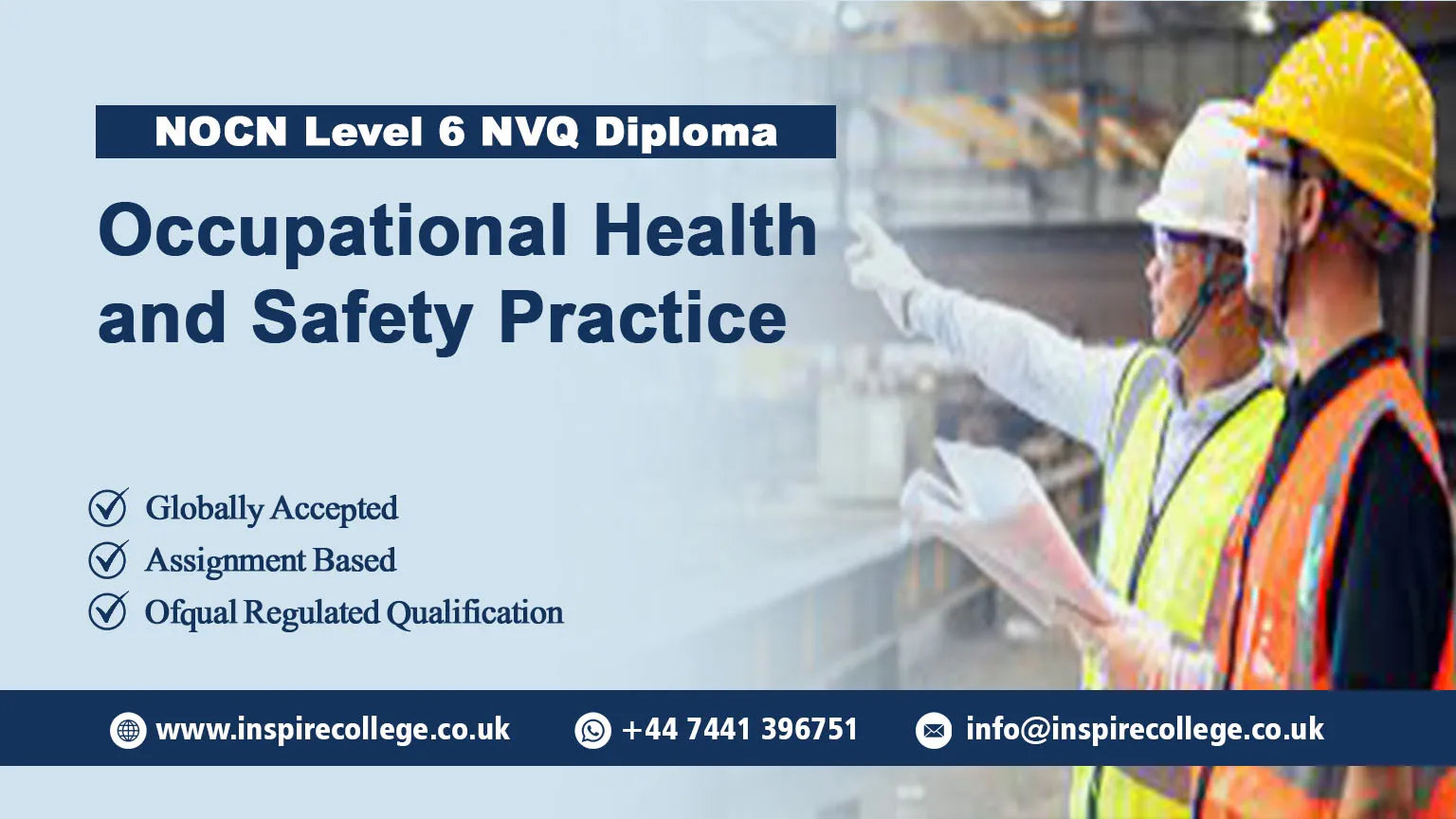 NVQ Level 6 occupational health safety answers