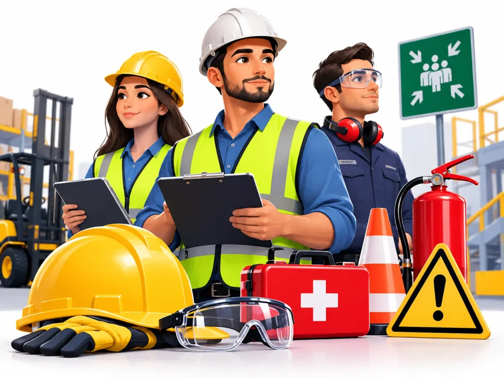 Workplace Safety Team in Action