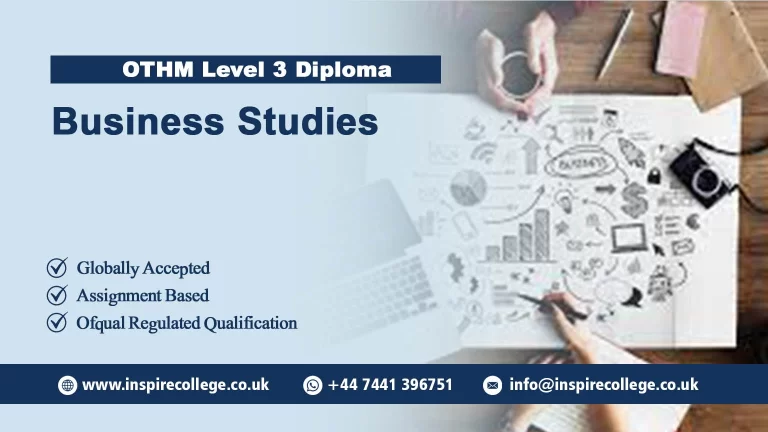 OTHM Level 3 Diploma in Business Studies