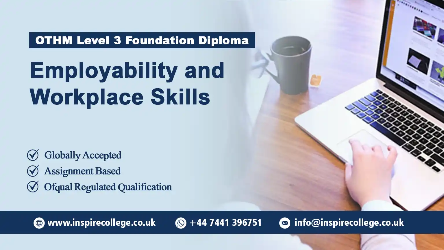 OTHM Level 3 Foundation Diploma in Employability and Workplace Skills