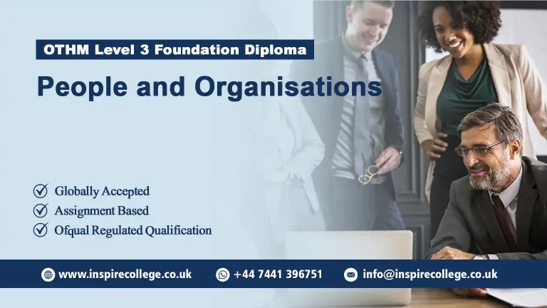 OTHM Level 3 Foundation Diploma in People and Organisations