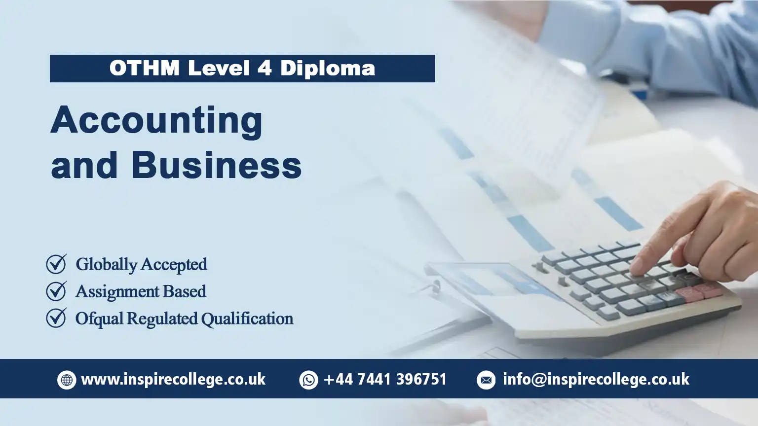 OTHM Level 4 Diploma in Accounting and Business