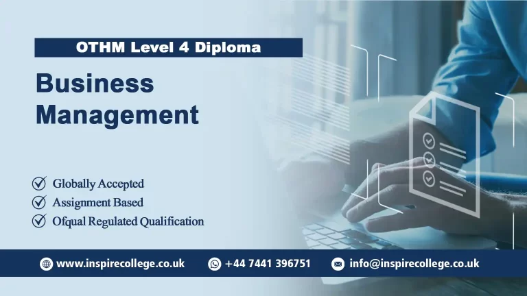 OTHM Level 4 Diploma in Business Management