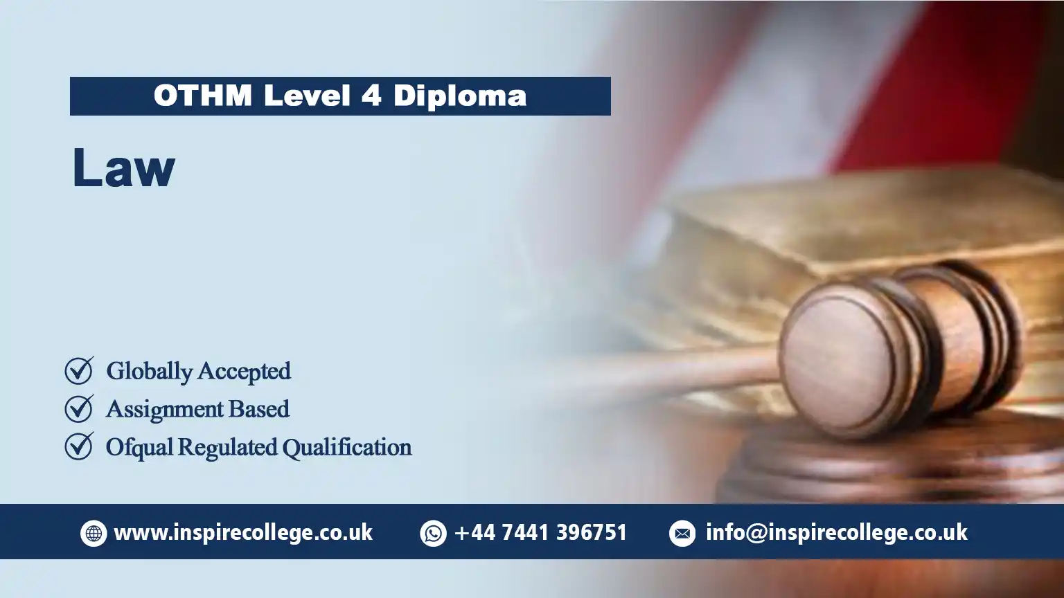 OTHM Level 4 Diploma in Law