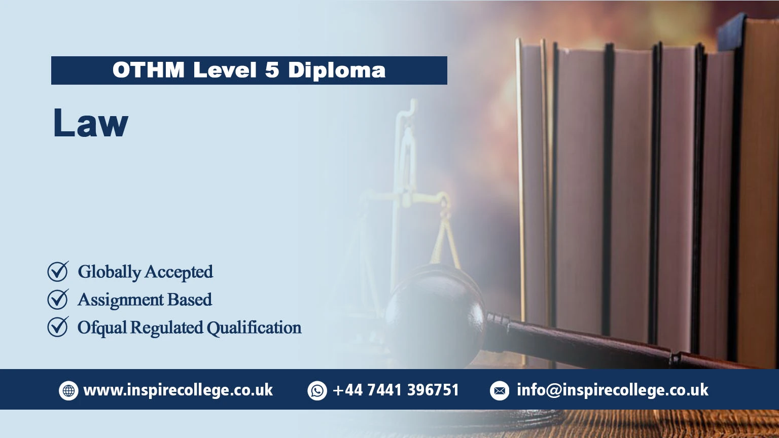 OTHM Level 5 Diploma in Law