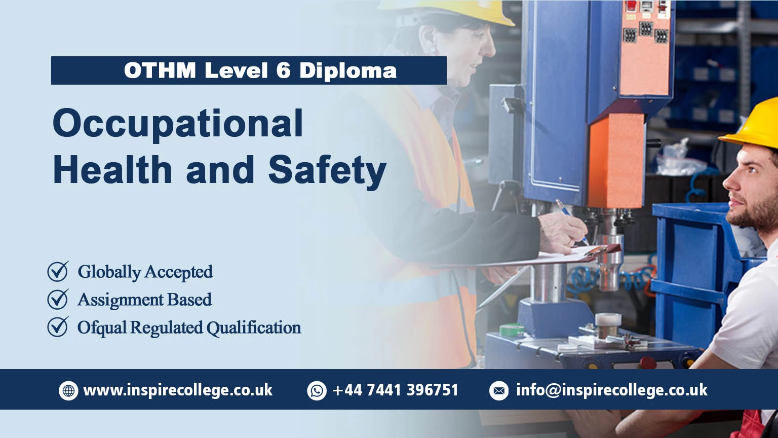 OTHM Level 6 Diploma in Occupational Health and Safety