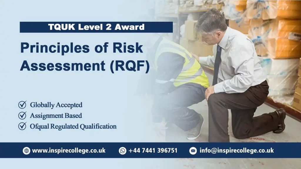 TQUK level 2 Award Principles of Risk Assessment (RQF)