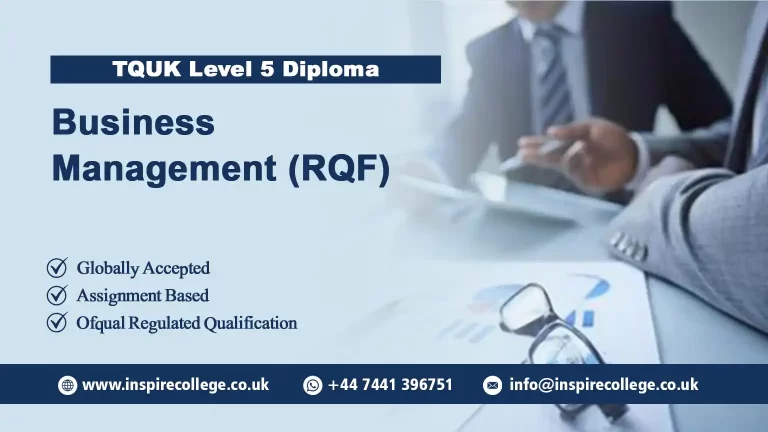 TQUK level 5 Diploma Business Management (RQF)