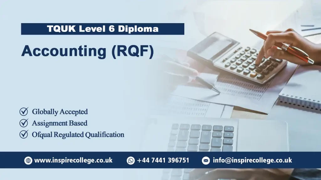 TQUK level 6 diploma Accounting (RQF)