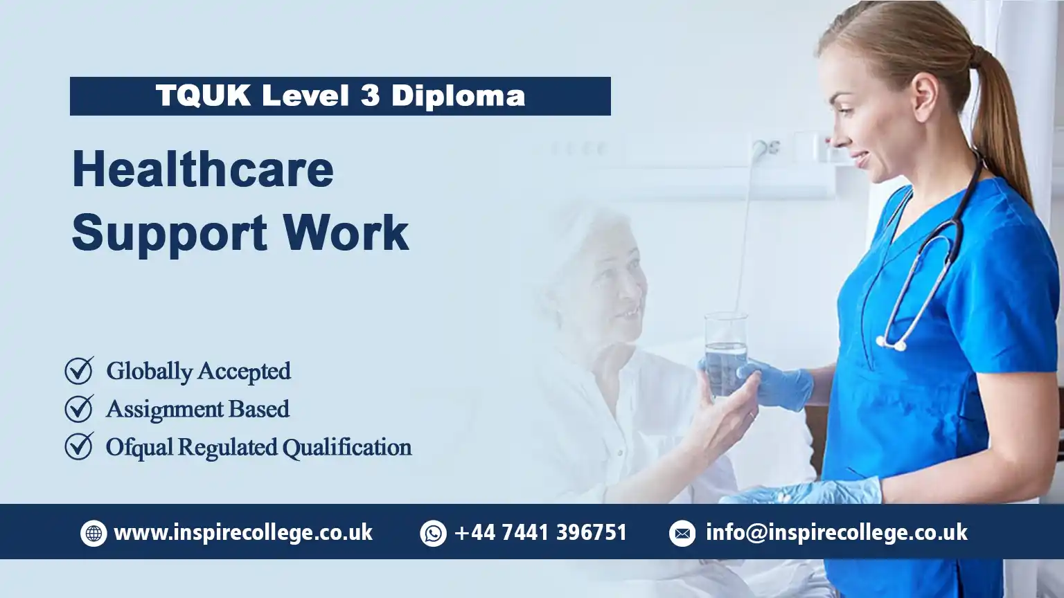 TQUK Level 3 Diploma in HealthCare Support Work