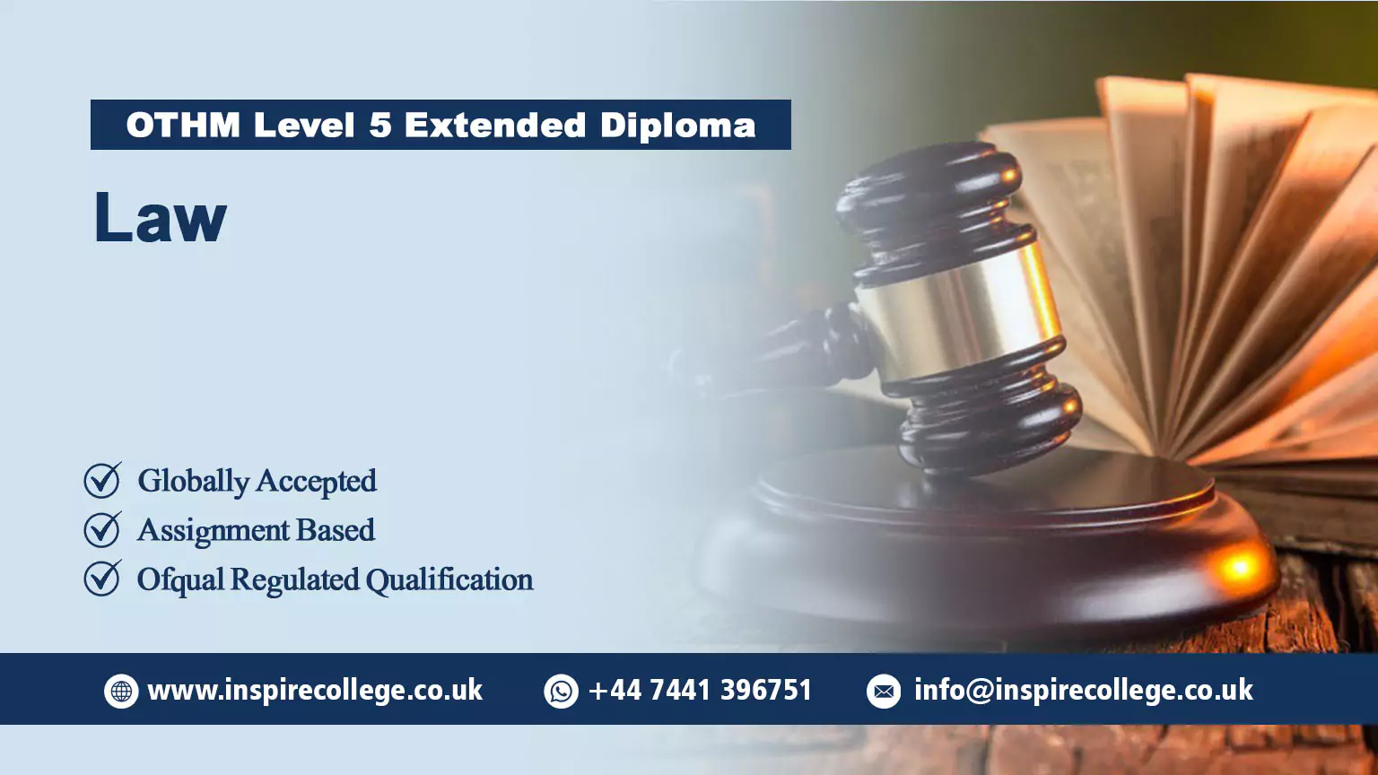 OTHM Level 5 Extended Diploma in Law