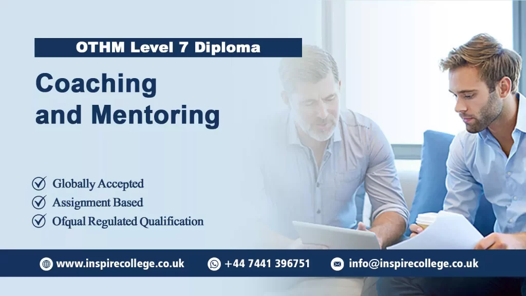 OTHM Level 7 Diploma in Coaching and Mentoring