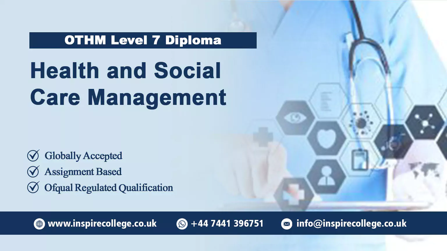 OTHM Level 7 Diploma in Health and Social Care Management