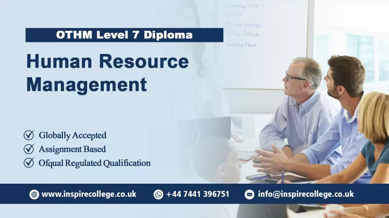 OTHM Level 7 Diploma in Human Resource Management