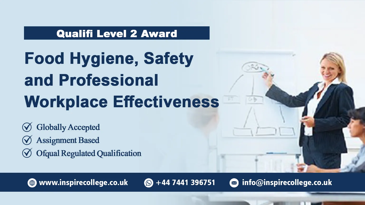 Qualifi Level 2 Award in Food Hygiene, Safety and Professional Workplace Effectiveness