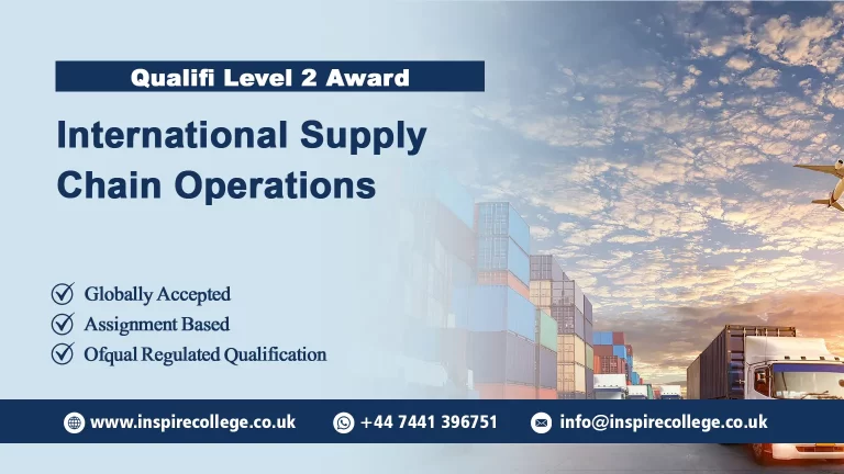 Qualifi Level 2 Award in International Supply Chain Operations