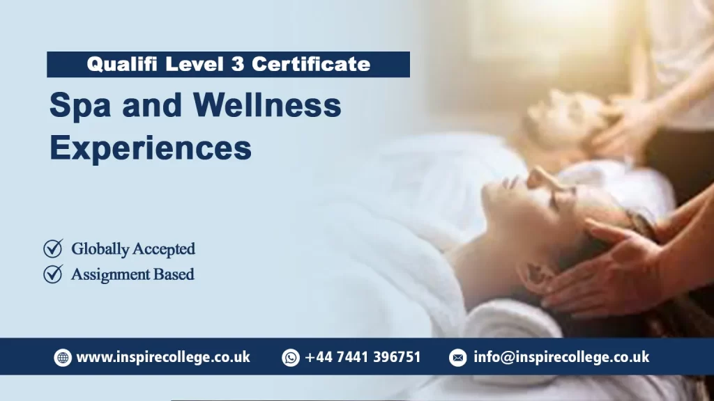 Qualifi Level 3 Certificate in Spa and Wellness Experiences