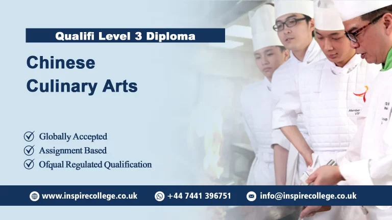 Qualifi Level 3 Diploma in Chinese Culinary Arts