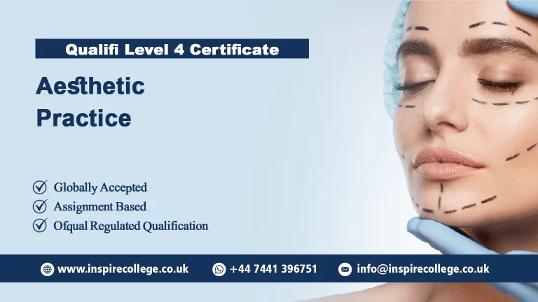 Qualifi Level 4 Certificate in Aesthetic Practice