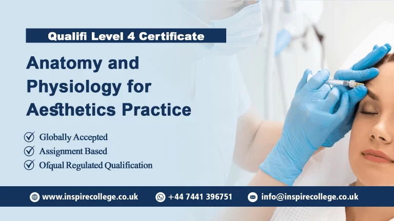 Qualifi Level 4 Certificate in Anatomy and Physiology for Aesthetics Practice