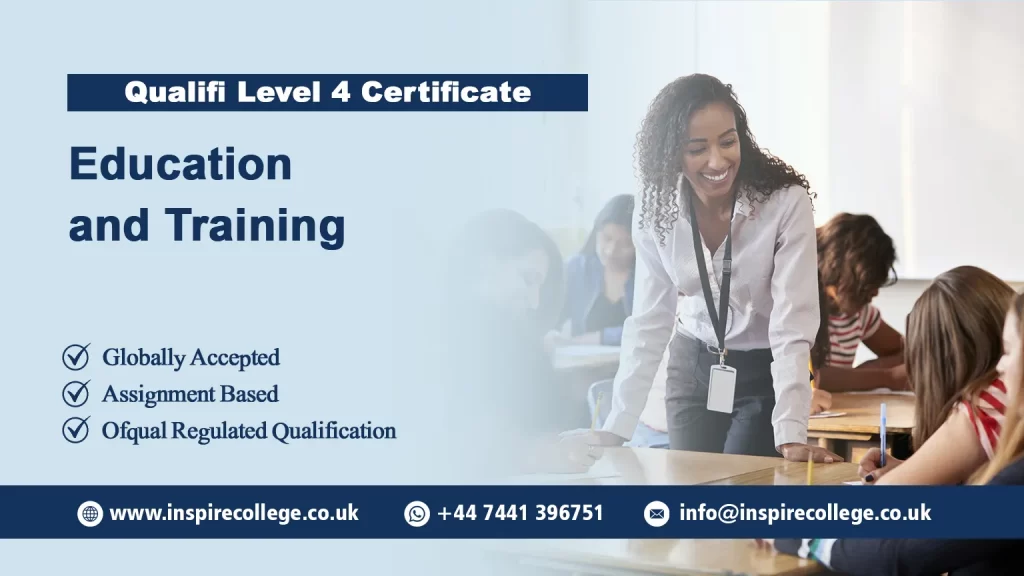 Qualifi Level 4 Certificate in Education and Training