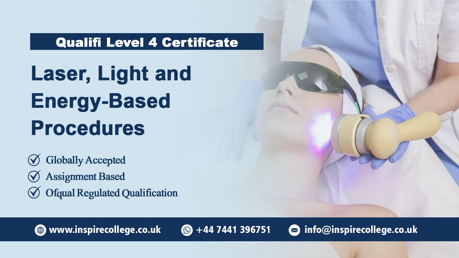 Qualifi Level 4 Certificate in Laser, Light and Energy-Based Procedures