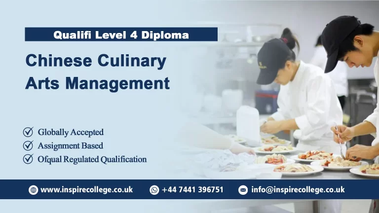 Qualifi Level 4 Diploma in Chinese Culinary Arts Management