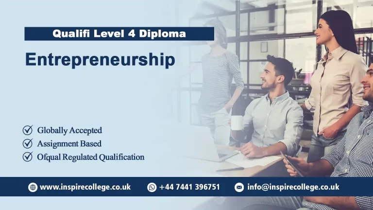 Qualifi Level 4 Diploma in Entrepreneurship