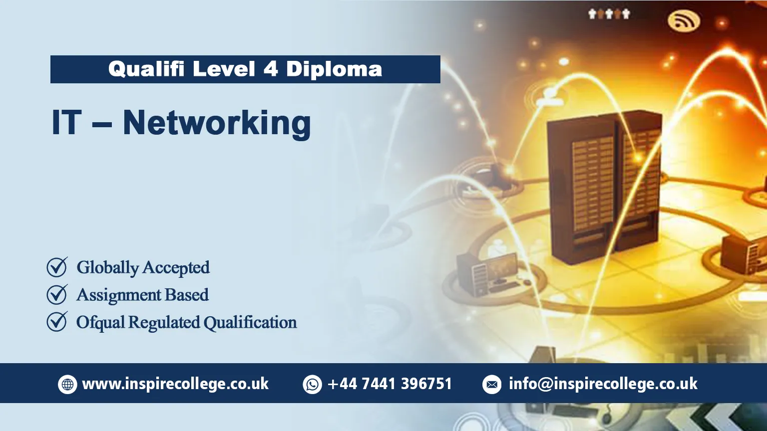 Qualifi Level 4 Diploma in IT – Networking