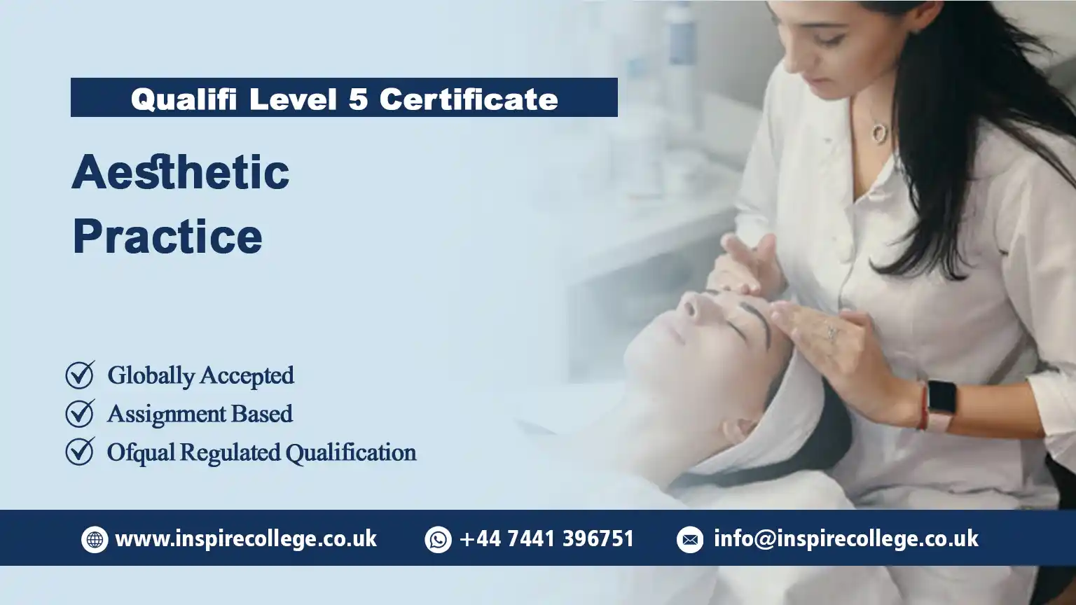 Qualifi Level 5 Certificate in Aesthetic Practice