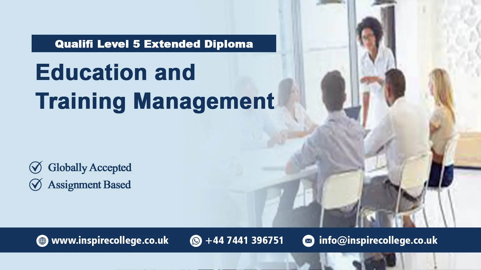 Qualifi Level 5 Extended Diploma in Education and Training Management