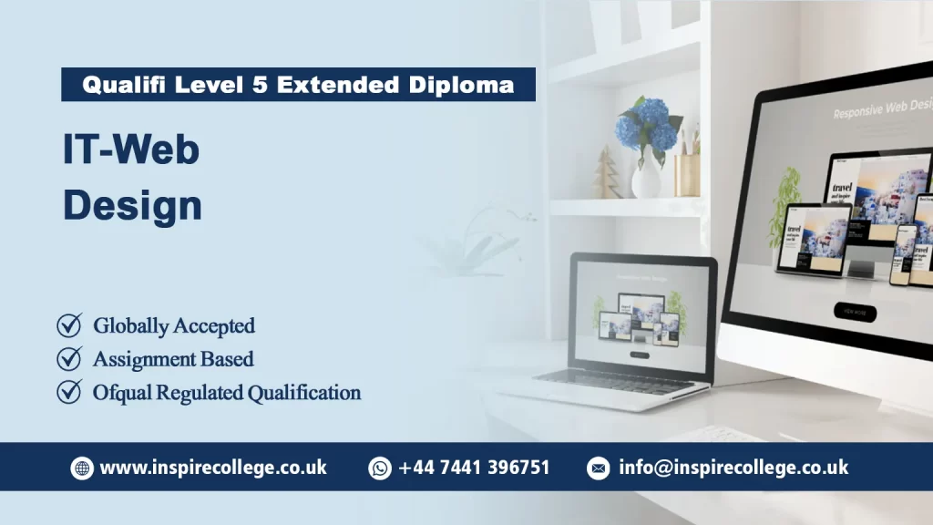 Qualifi Level 5 Extended Diploma in IT-Web Design