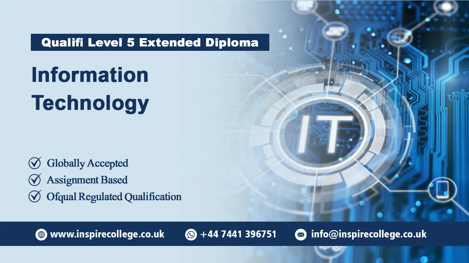 Qualifi Level 5 Extended Diploma in Information Technology