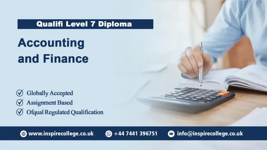 Qualifi Level 7 Diploma in Accounting and Finance