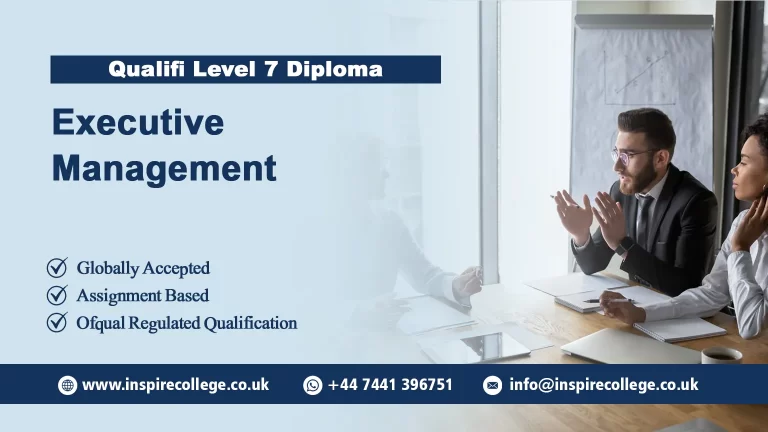 Qualifi Level 7 Diploma in Executive Management