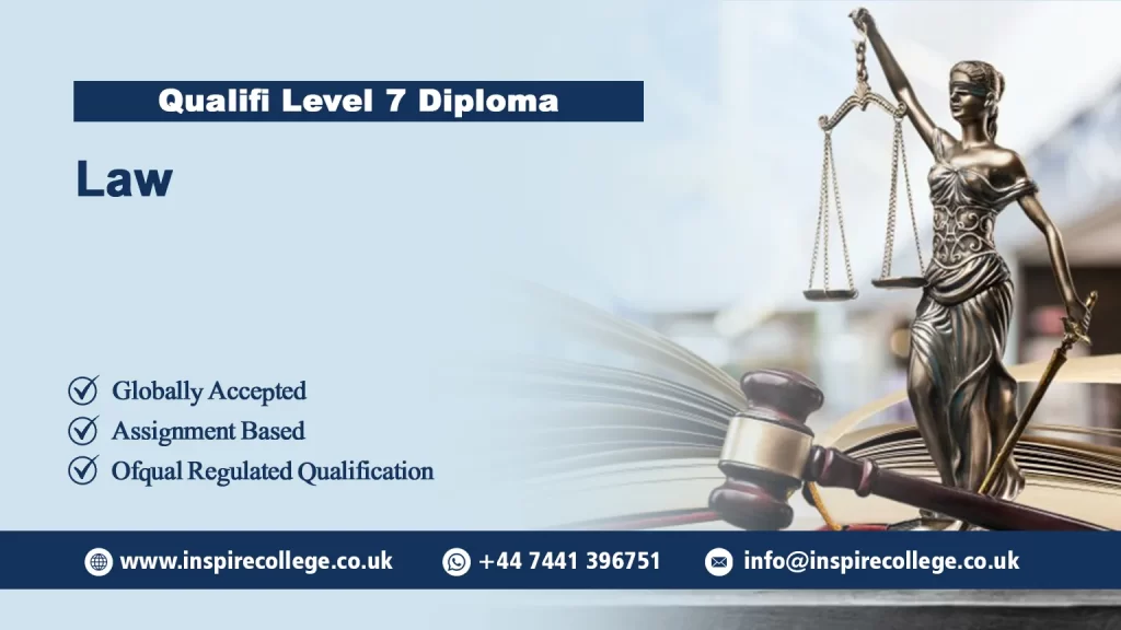 Qualifi Level 7 Diploma in Law