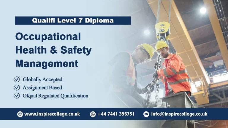 Qualifi Level 7 Diploma in Occupational Health and Safety Management