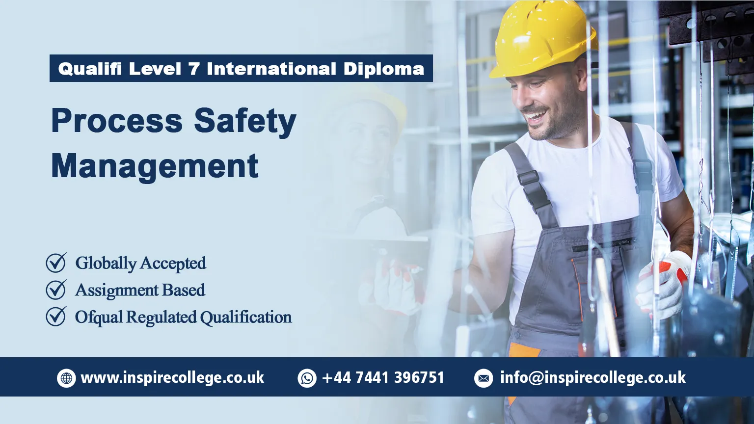 Qualifi Level 7 International Diploma in Process Safety Management