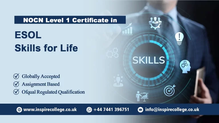 NOCN Level 1 Certificate in ESOL Skills for Life