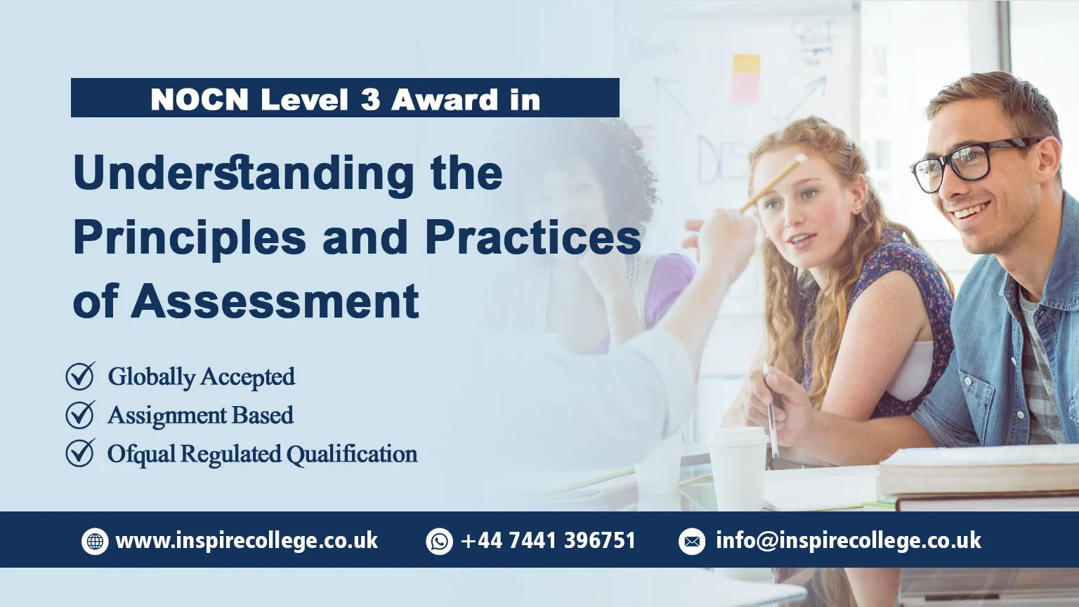 NOCN Level 3 Award in Understanding the Principles and Practices of Assessment