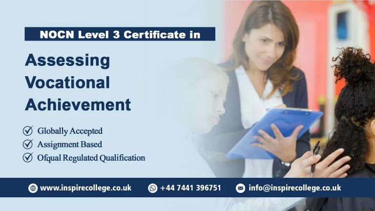 NOCN Level 3 Certificate in Assessing Vocational Achievement