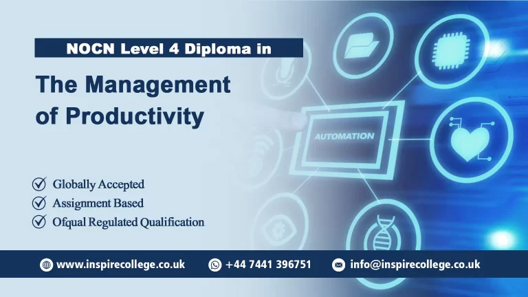 NOCN Level 4 Diploma in The Management of Productivity