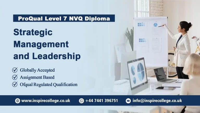 ProQual Level 7 NVQ Diploma in Strategic Management and Leadership