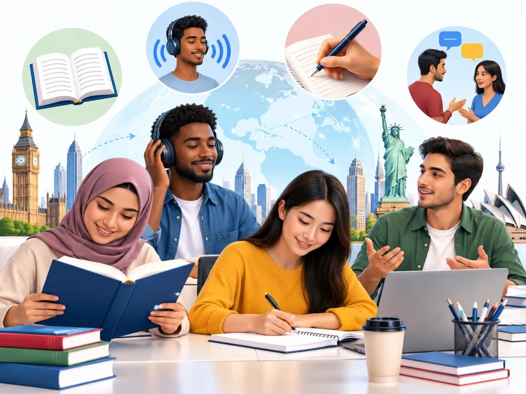 Global English Learning Classroom
