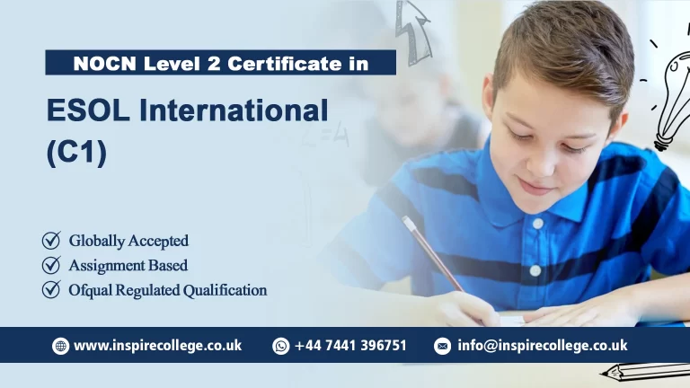 NOCN Level 2 Certificate in ESOL International (C1)