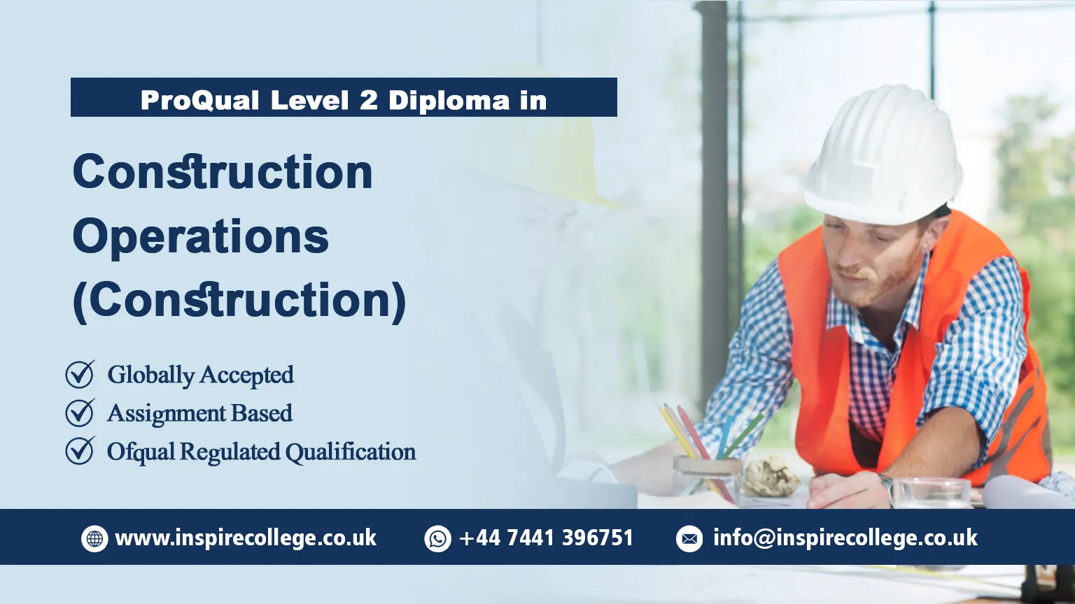 ProQual Level 2 Diploma in Construction Operations (Construction)