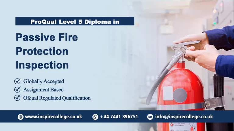 ProQual Level 5 Diploma in Passive Fire Protection Inspection